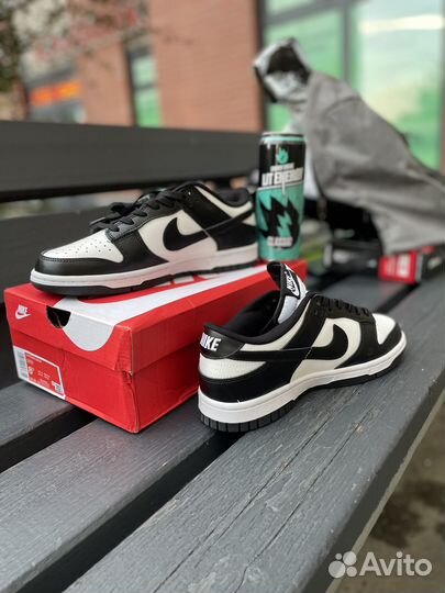 Кроссовки Nike Dunk Low Black White Оригинал