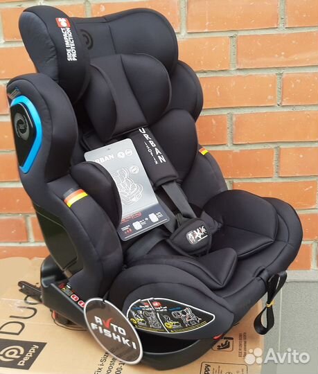 Новое поворотное автокресло IsoFix 0 - 12 лет