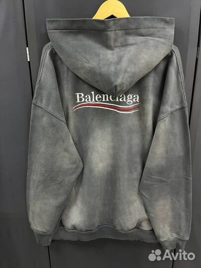 Зип худи balenciaga стильная (новинка 2024)