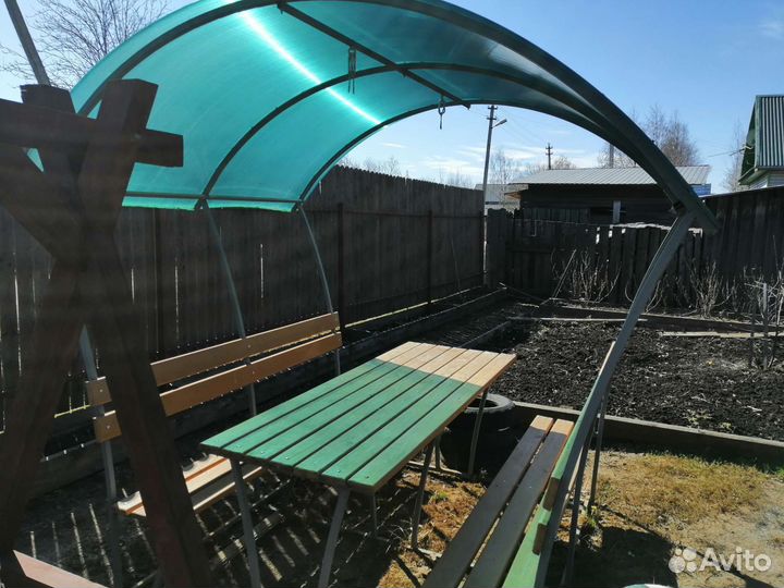 Беседки из профильной трубы