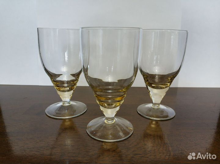 Бокалы дореволюционные ручной работы