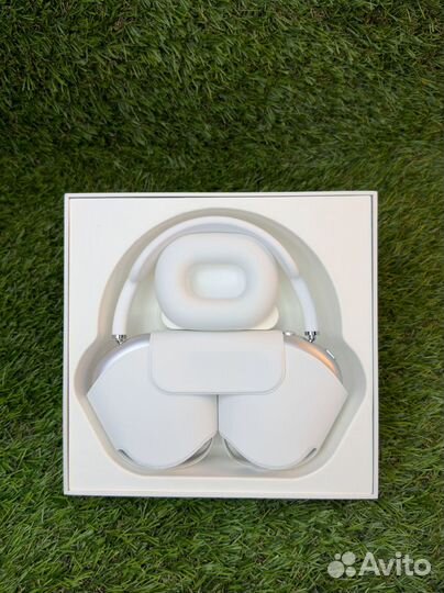 Airpods max silver 1:1 premium копия