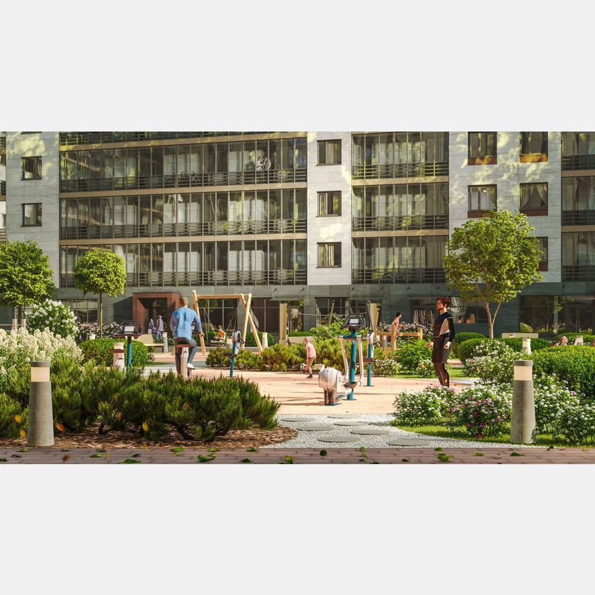2-к. квартира, 58,7 м², 10/12 эт.