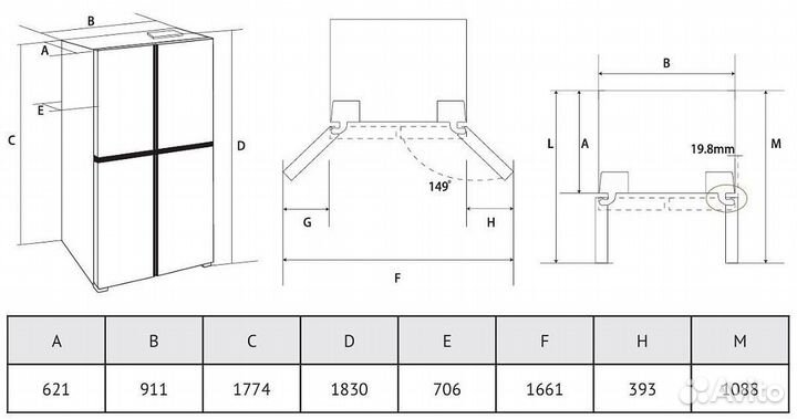 Холодильник kuppersberg nffd 185 DX