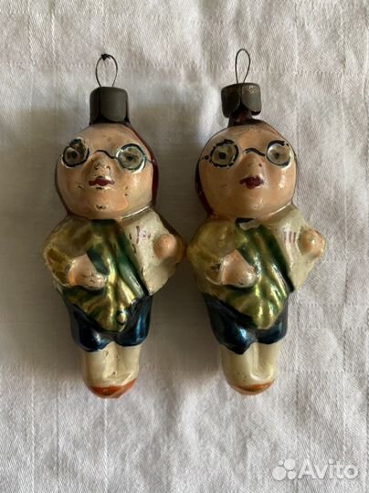 Елочные игрушки СССР