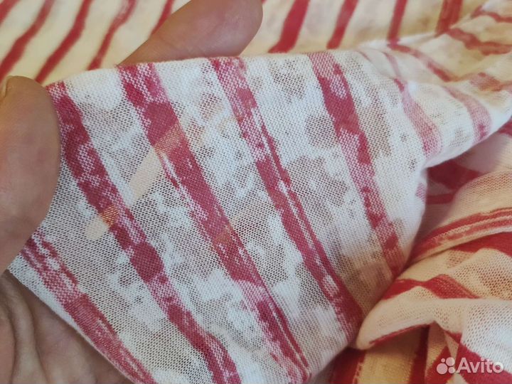 Трикотаж Италия, вытравка. Хлопок с эластаном