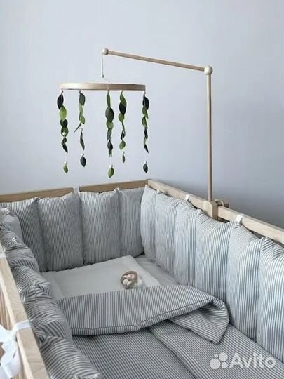 Бортики в кроватку