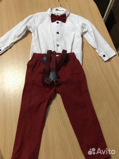 Нарядный костюм для мальчика 80 86
