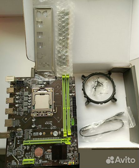 CPU 12 ядер Xeon E5 2420 8 gb озу мать X79