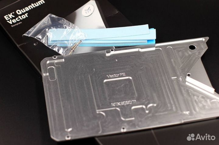 EK-Quantum Vector FE RTX 3090 Ti Backplate Silver