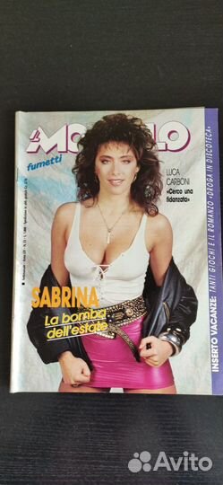 Журнал ”Ilmonello”, №35, 19.08.88. Sabrina Salerno