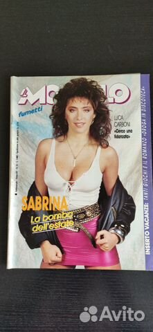 Журнал ”Ilmonello”, №35, 19.08.88. Sabrina Salerno