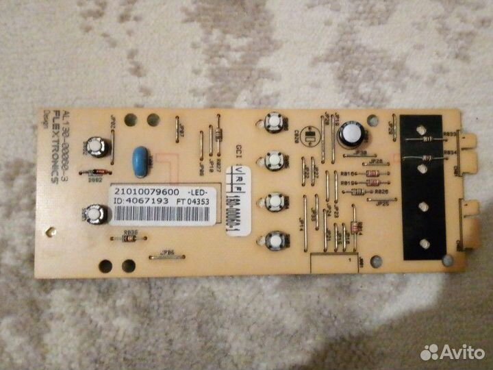 Плата индикации стиральной машины Al 130-00060-3