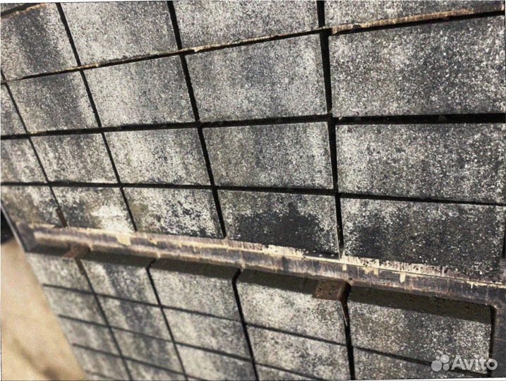 Тротуарная плитка ГОСТ минимальный заказ 120 м2