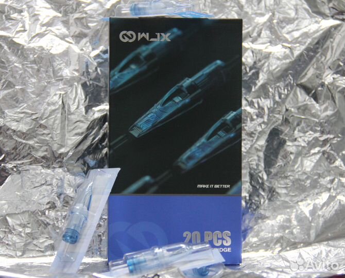 WJX WJX 08/07 RL картриджи для тату, 20 шт