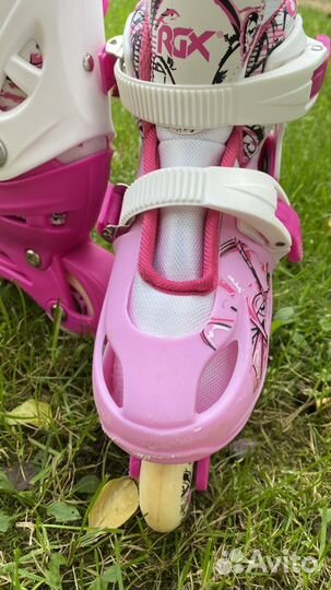 Роликовые коньки детские раздвижные 27-30