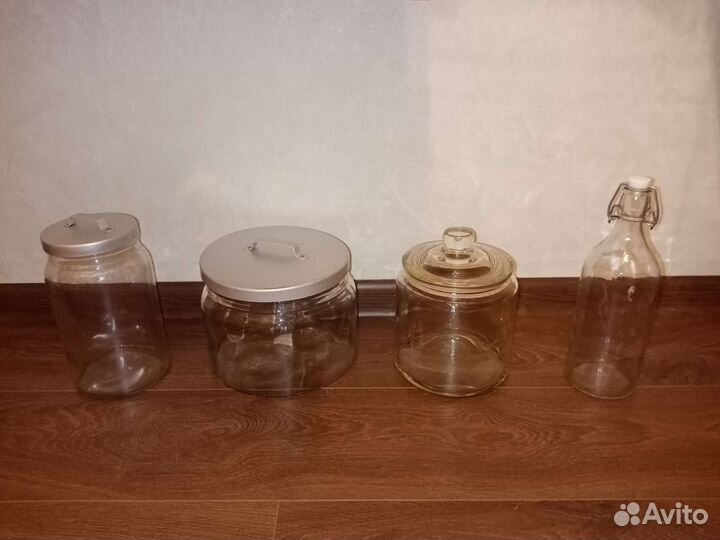 Большие банки стеклянные IKEA