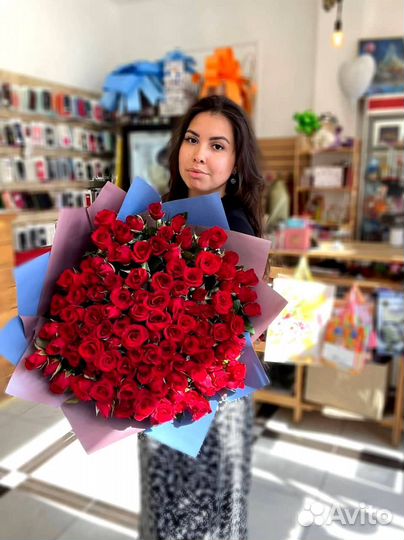 Букет роз 101 роза с доставкой