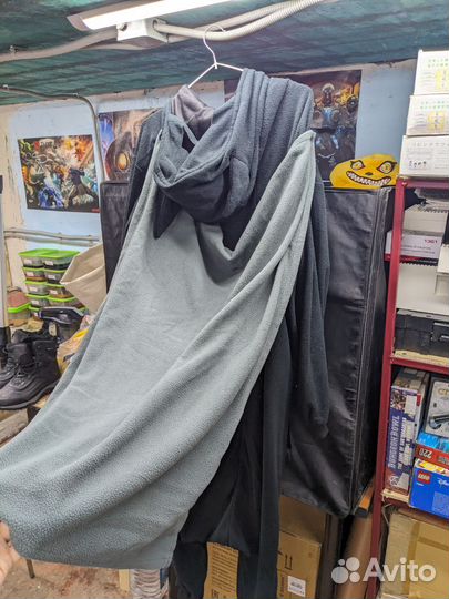 Кигуруми Пижама Бэтмен XL(плащ и капюшон)и тапки