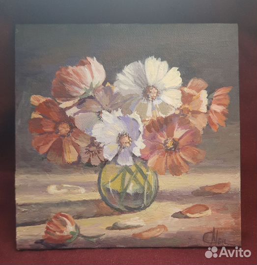 Картина Цветы в вазе