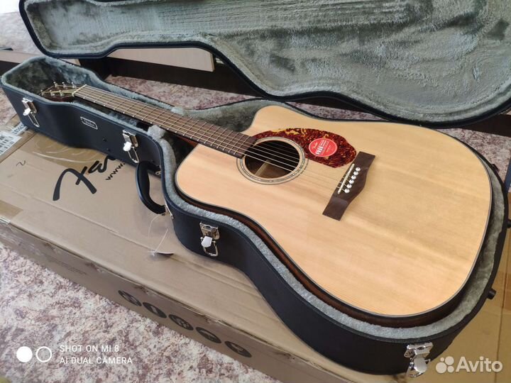 Новый Fender CD-140SCE с кейсом под заказ