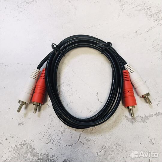 Кабель аудио видео 2rca-2rca (3 метра) Perfeo