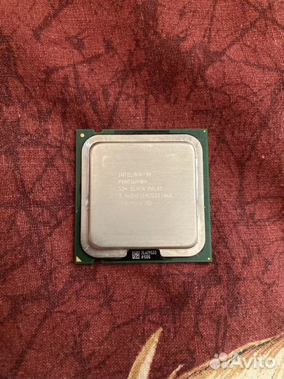 Процессор intel pentium