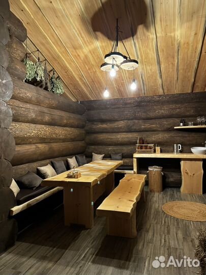 Баня на дровах