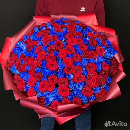 Розы, 35 101 роза, цветы с доставкой