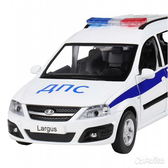Машинка металл моделька LADA largus Полиция новая