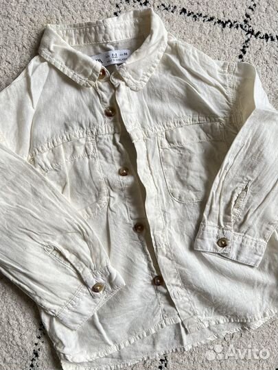 Рубашка и джинсы Zara