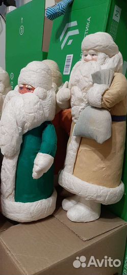 Дед Мороз СССР ватный