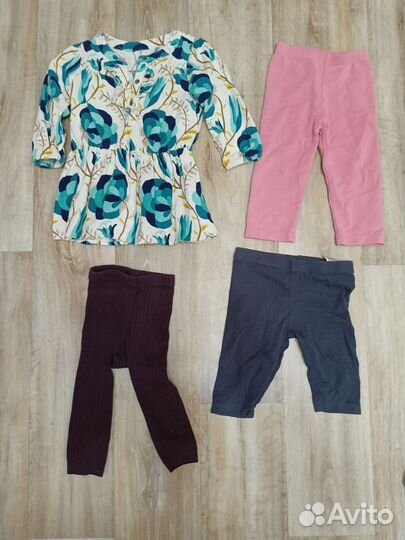 Вещи пакетом для девочки 86 92