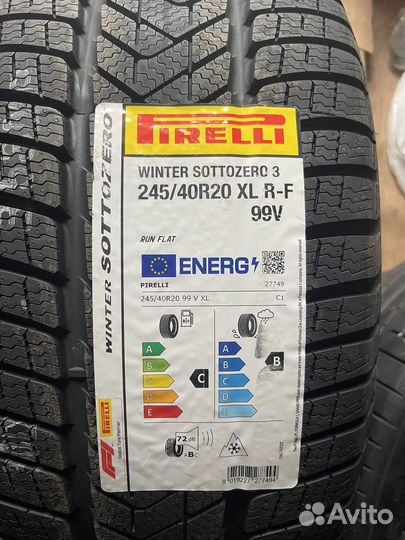 Pirelli Winter Sottozero 3 245/40 R20 99V