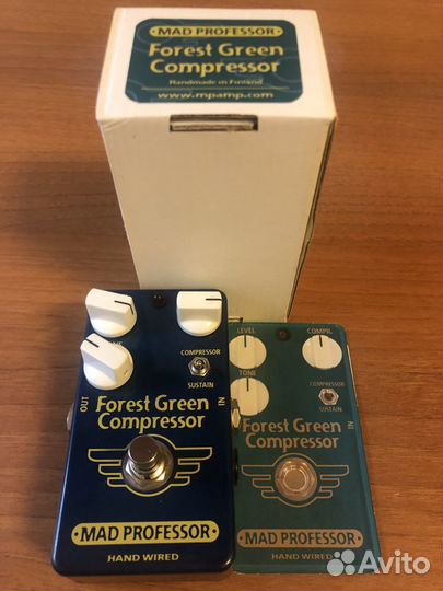 Компрессор сустейн Mad Professor Forest Green (HW)