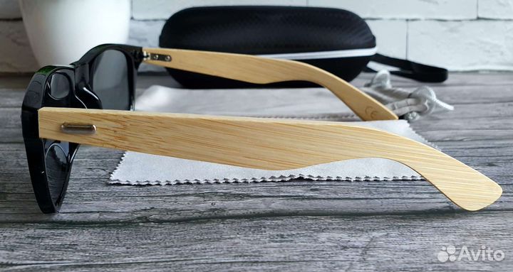 Солнцезащитные очки бамбук
