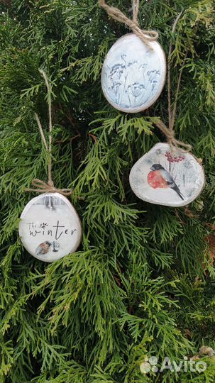 Новогодние игрушки ручной работы