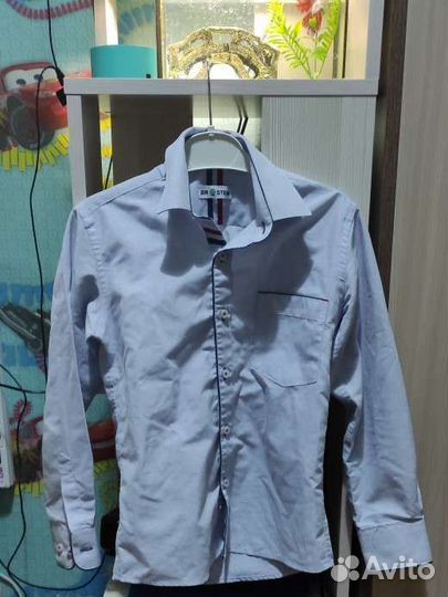 Рубашка, свитер, брюки школьные 122 на мальчика