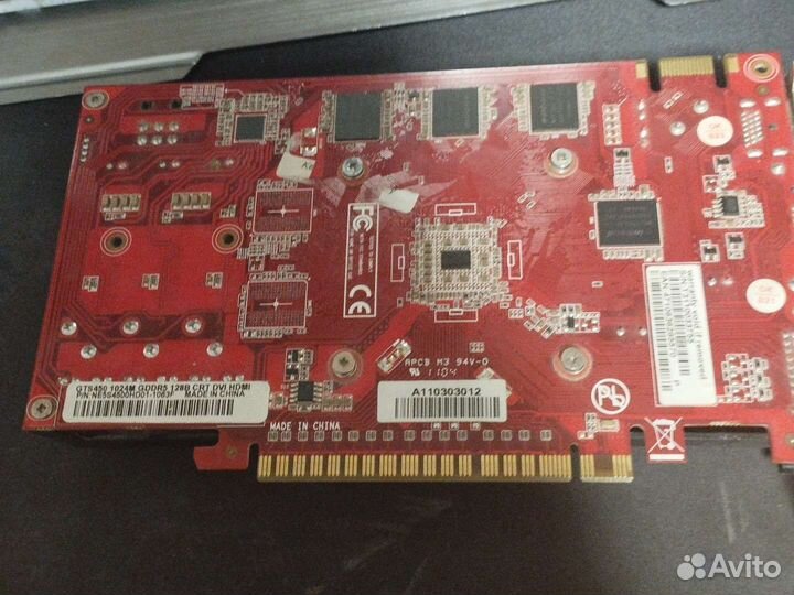 Видеокарта gts 450 palit