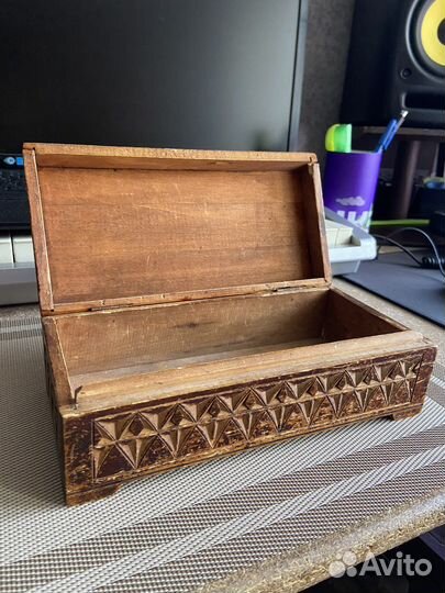 Винтажная шкатулка СССР