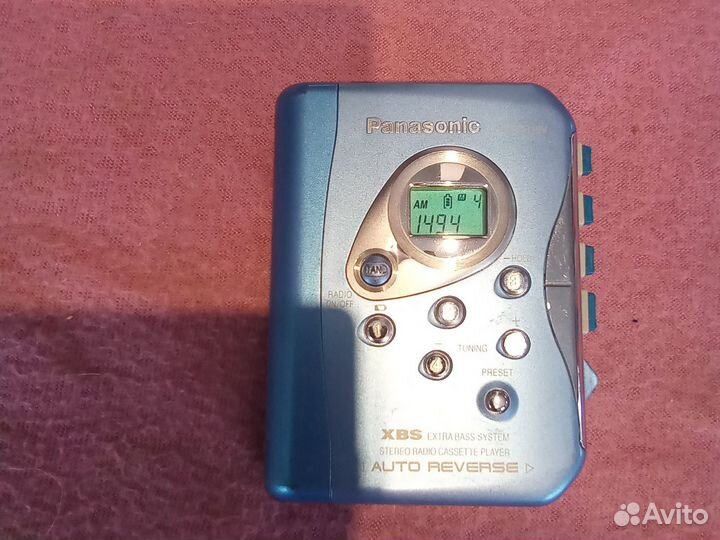 Кассетный плеер panasonic