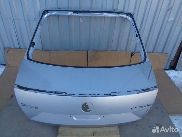 Skoda Octavia A7 дверь багажника лифтбек б/у