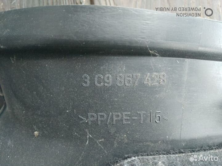 Обшивка багажника правая Фольксваген Пассат Б6