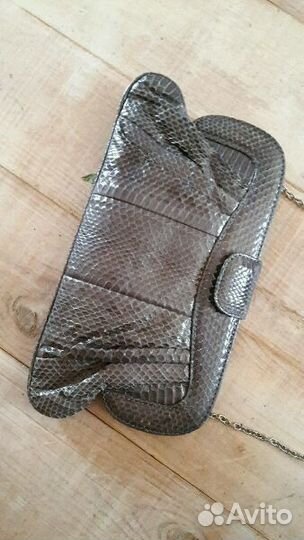 Сумка - клатч из питона
