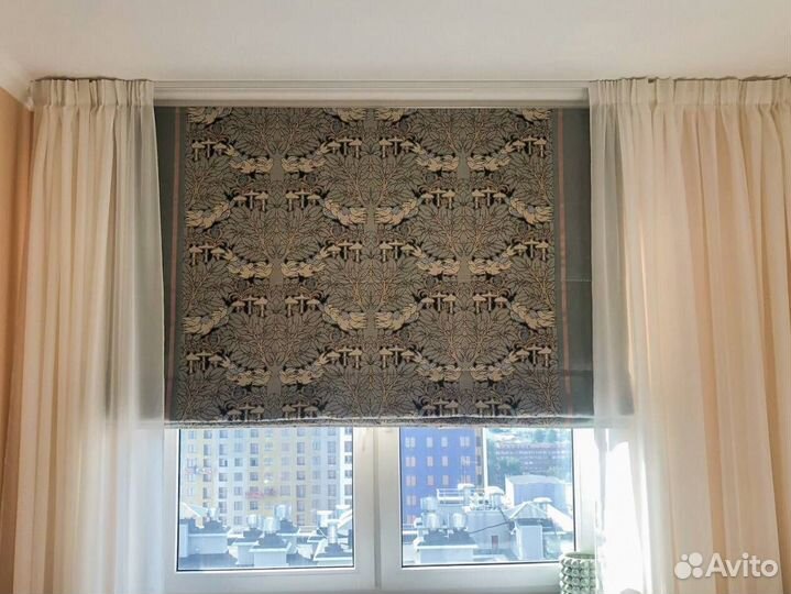 Римские шторы на заказ