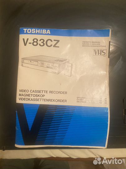 Видеомагнитофон toshiba