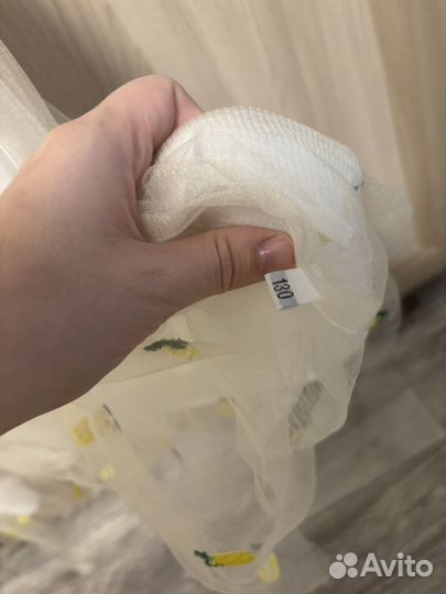 Летнее платье для двойни 122-128