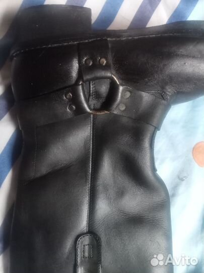 Мотосапоги кожаные размер 44 45 новые