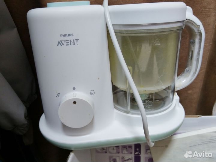Пароварка блендер philips avent