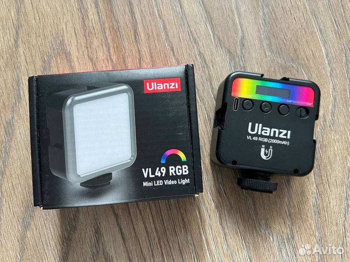 Видеосвет Ulanzi vl49